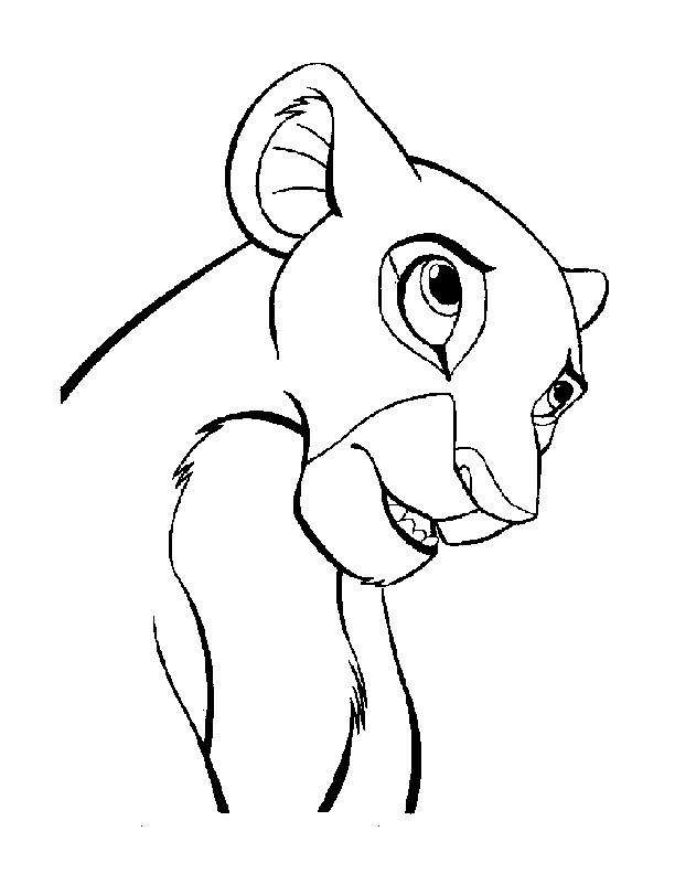 coloring pages - Cartoon � The Lion King (573) - Sarabi