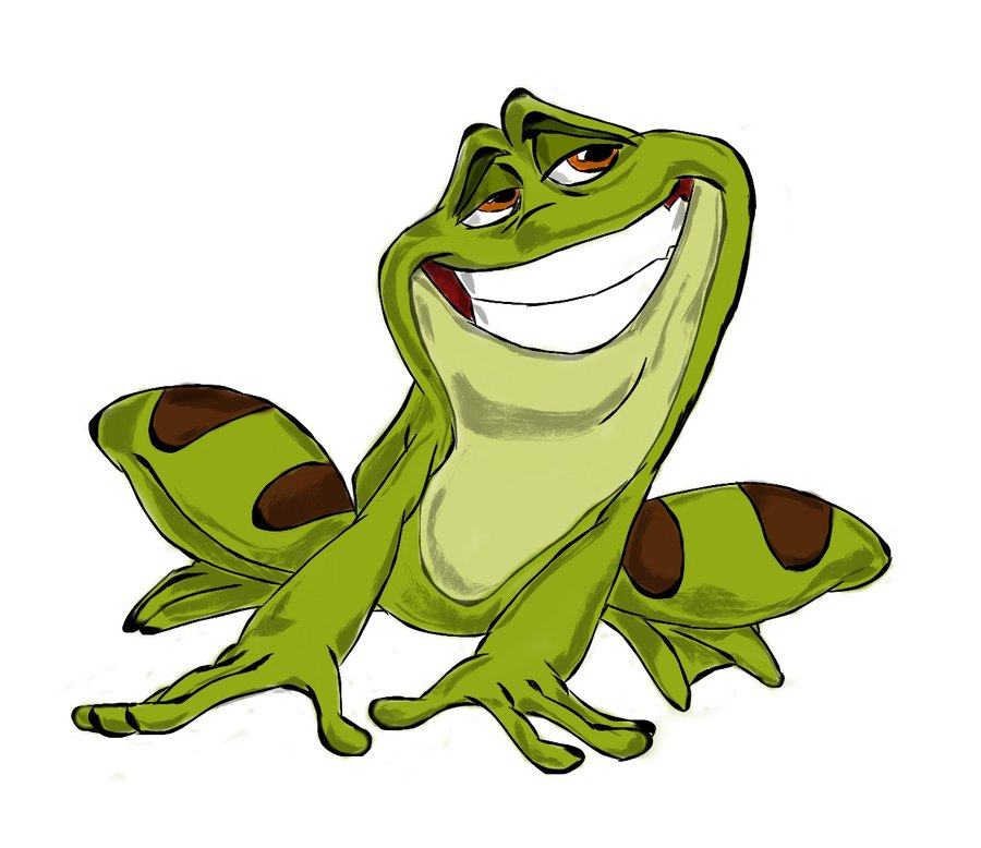 clipart princess and the frog - photo #42