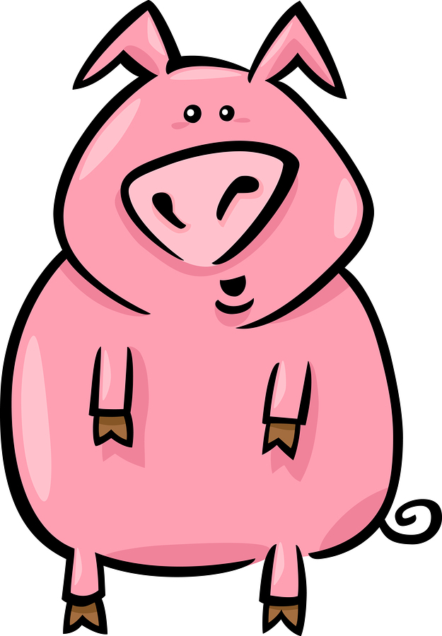 Cartoon Picture Of A Pig