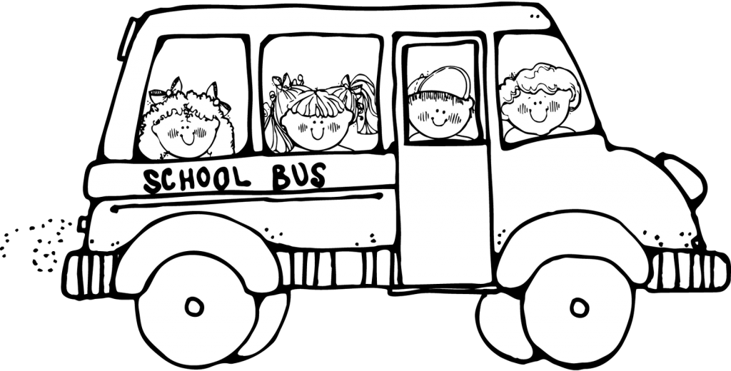 School Bus Color Pages | Coloring Pages