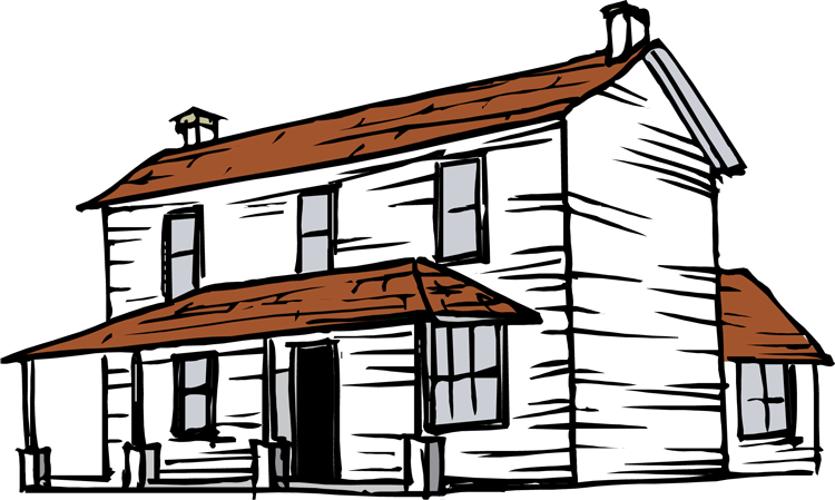 Farm-House | Clipart library - Free Clipart Images