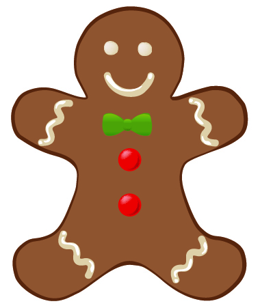 How To Draw A Gingerbread Man - Clipart library
