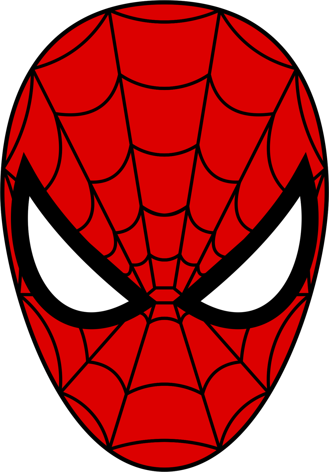 Free Spiderman Face Template, Download Free Spiderman Face Template png