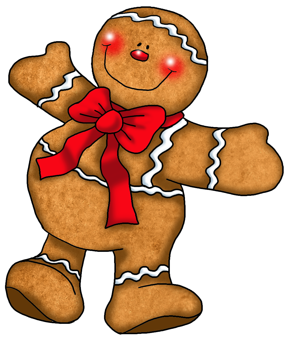 Gingerbread Man Ornament PNG Clipart