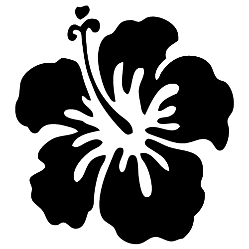 Hawaiian Clipart Black And White | Clipart library - Free Clipart Images