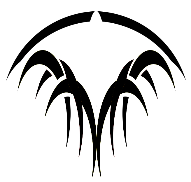 Tribal Wing Design by zabador on Clipart library