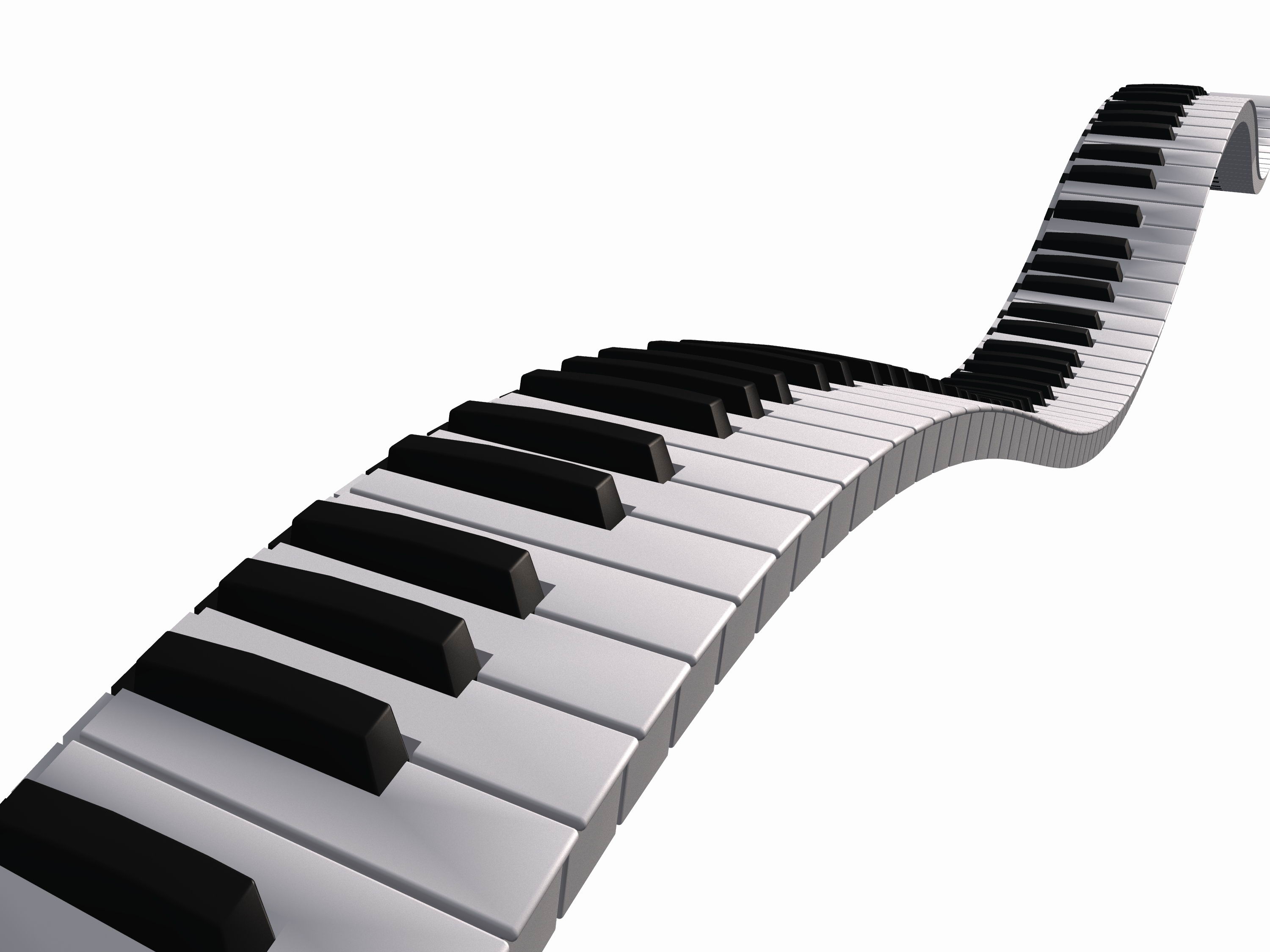 Wavy Piano Keys Clipart | Clipart library - Free Clipart Images