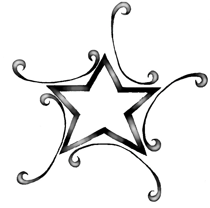 Star Tattoo - Free Download Tattoo #14980 Star Tattoo With 
