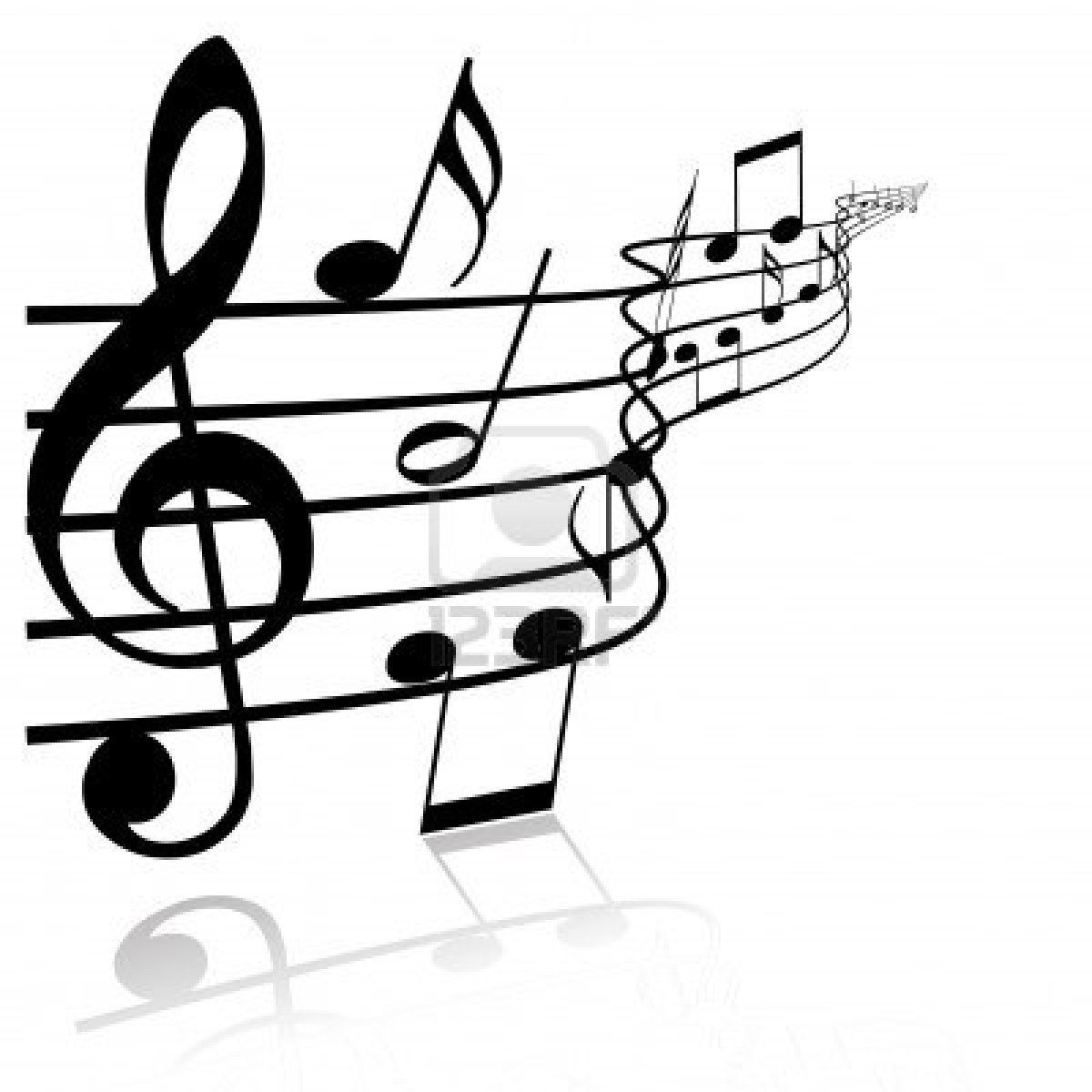 Music Notes Clipart Black And White Background 1 HD Wallpapers 