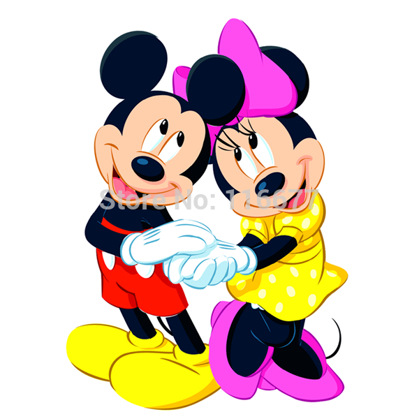  Buy 10 pcs of cute Mickey mouse Minnie Mouse back 