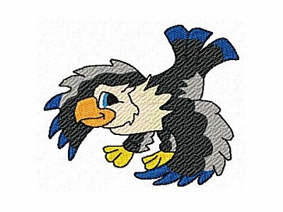 Buy Individual Embroidery Designs from the set DD Cute Eagles