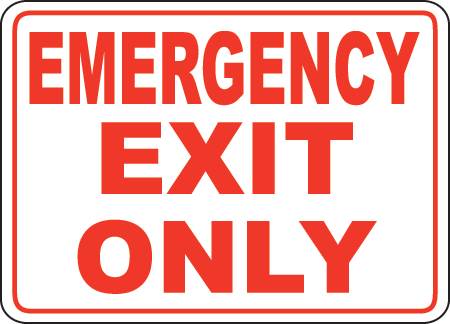 Free Emergency Exit Signs Download Free Emergency Exit Signs Png Images Free Cliparts On Clipart Library