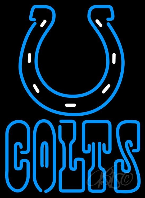 Indianapolis Colts Logo NFL Beer Neon Sign | Colt 45 Beer Neon 