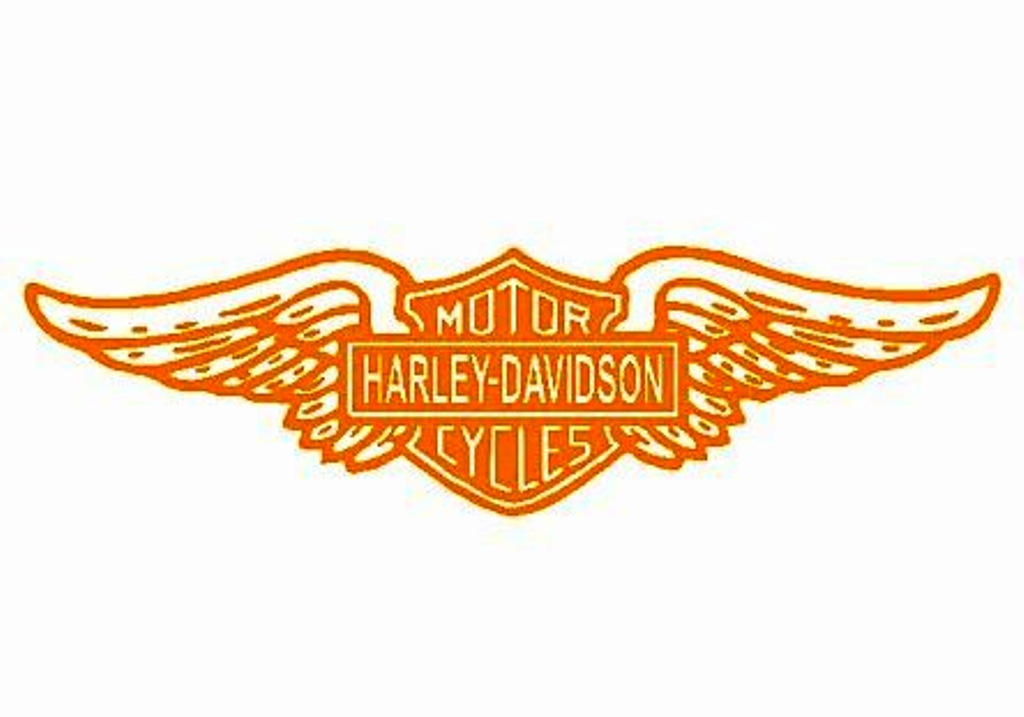 printable harley davidson logo stencil Clip Art Library