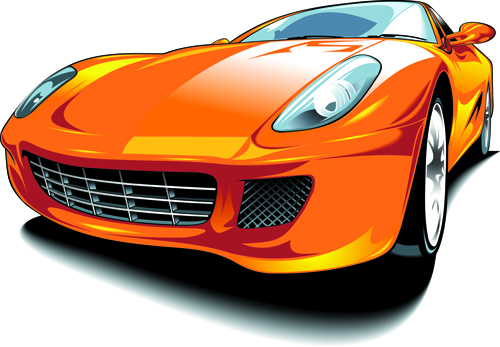 Set of Various Sport Cars vector 04 - Vector Car free download