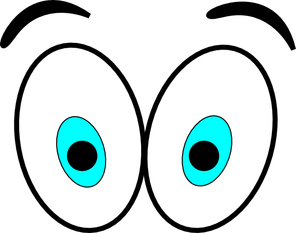 Cartoon Eyes Clipart - Clipart library
