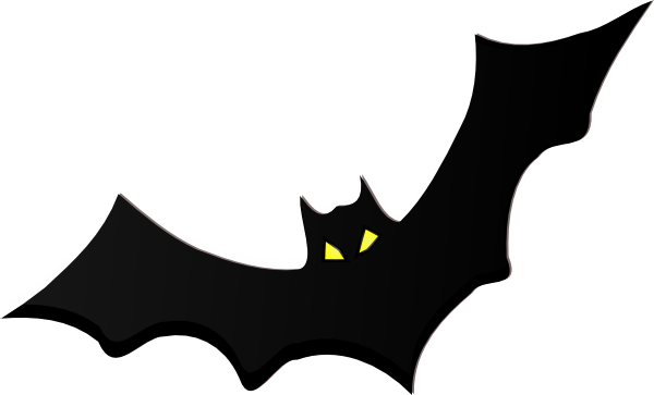 Bat clip art - vector clip art online, royalty free  public domain