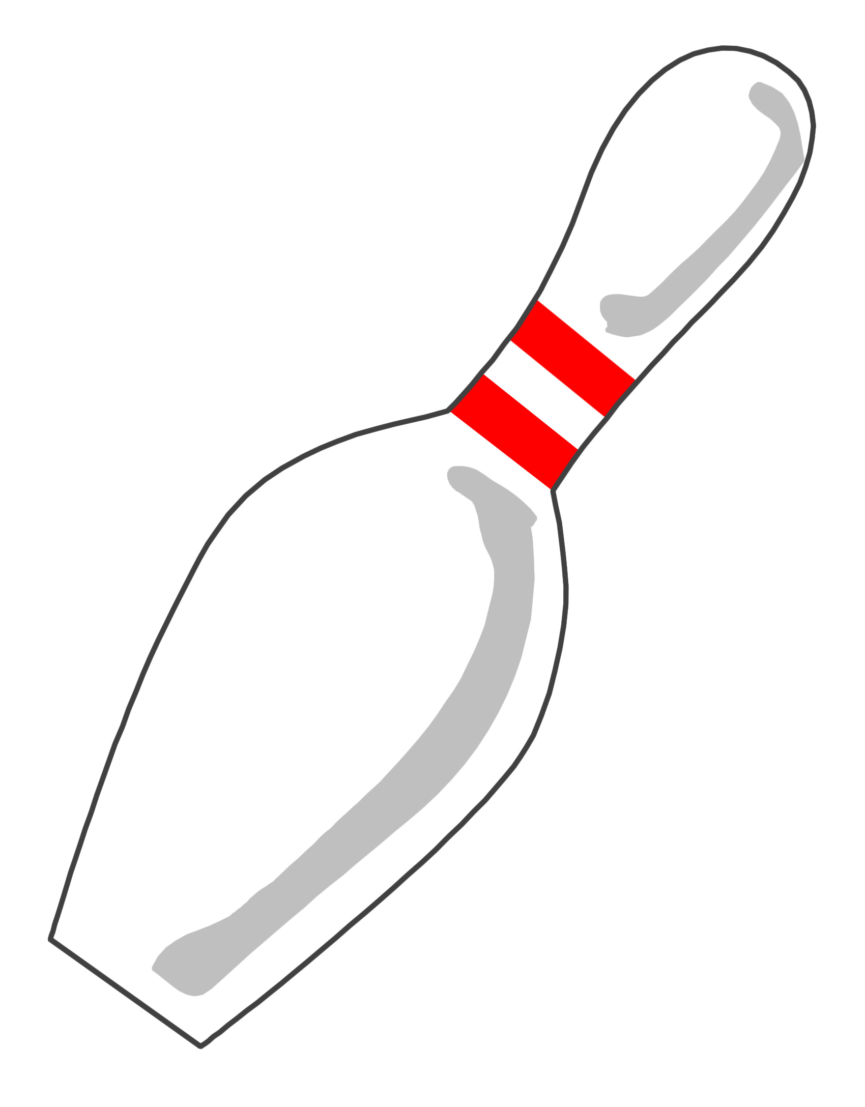 Bowling Pin Graphic