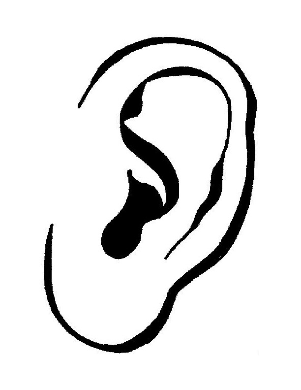 body parts ear Colouring Pages (page 2)