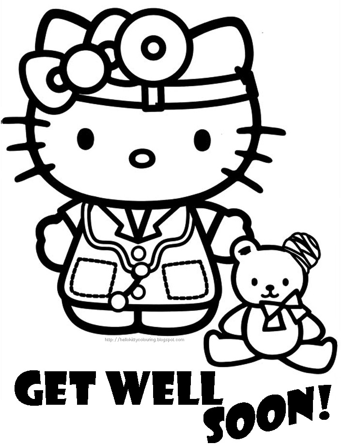 Get Well Soon Coloring Pages 24 | Free Printable Coloring Pages