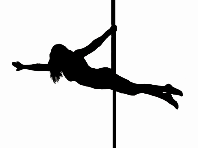 Free Pole Dancer Silhouette, Download Free Pole Dancer