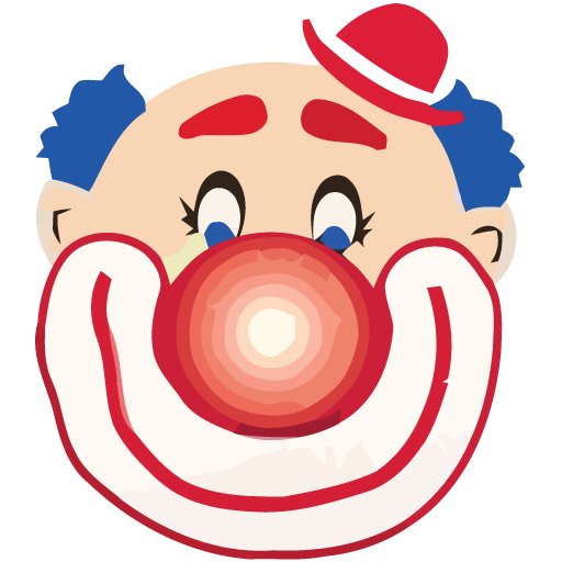 clipart clown face - photo #34