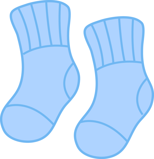 Baby Boy Clothes Clipartbaby Boy Blue Socks Free Clip Art Umvubxt 