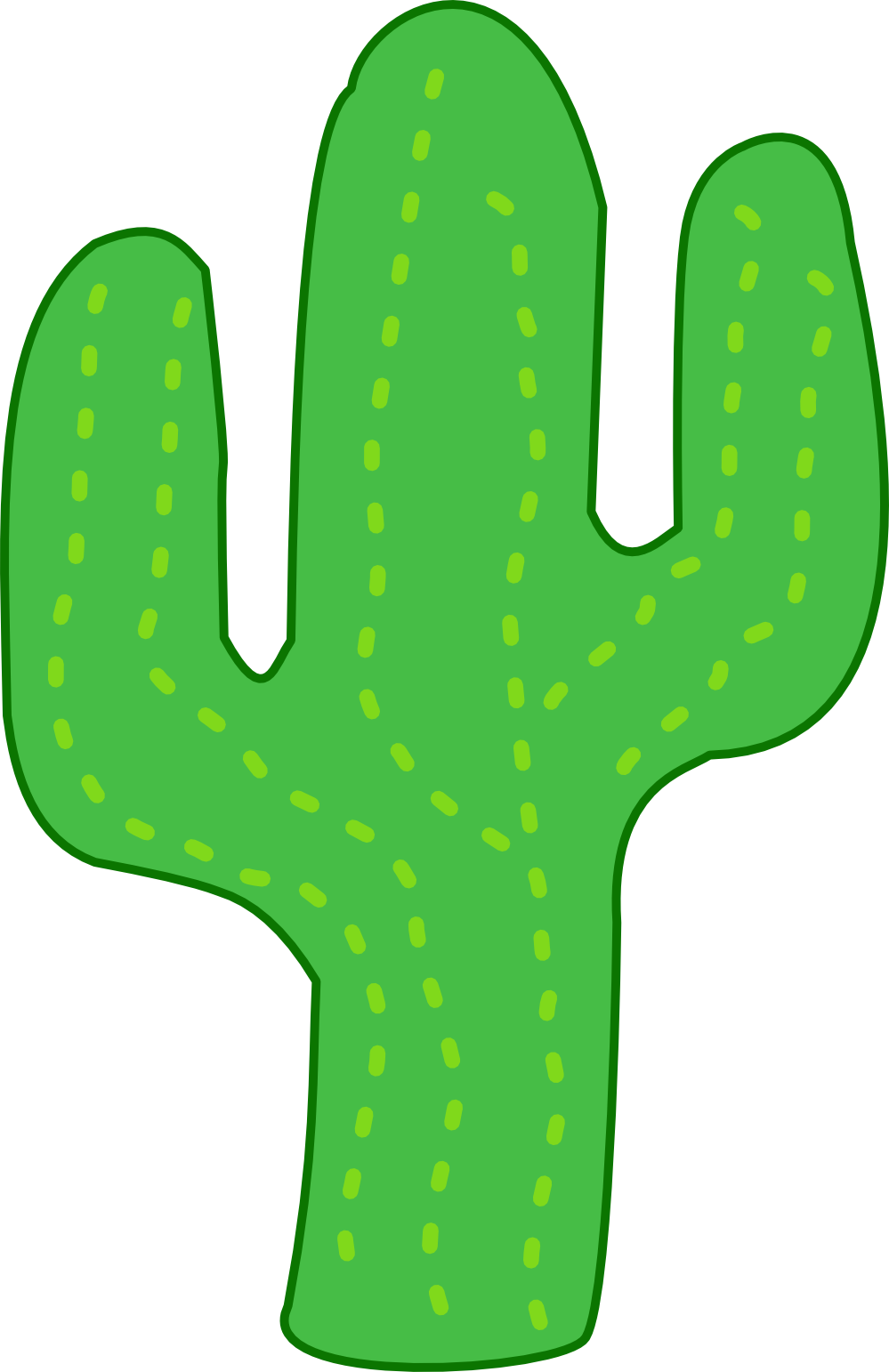 clipartist.net � Clip Art � cactus super duper SVG