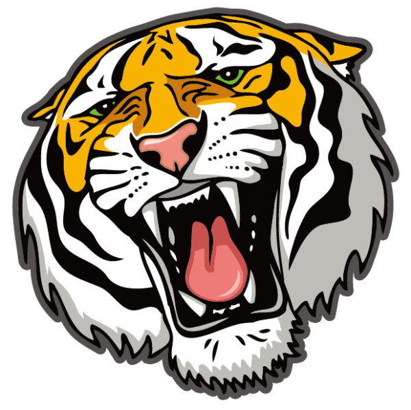 tiger clip art logo - photo #26