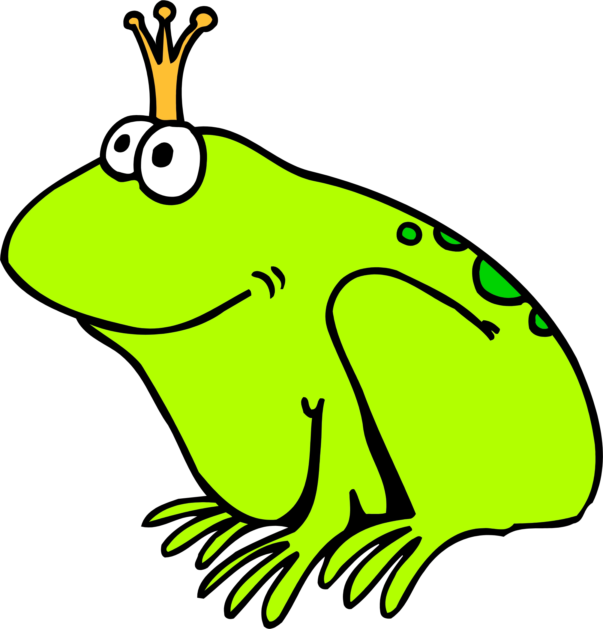 free clip art frogs animated - photo #43