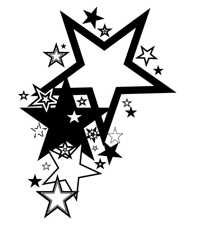 Star Tattoo Design by average-sensation on Clipart library
