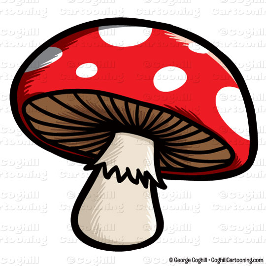 mushroom cartoons - Clip Art Library