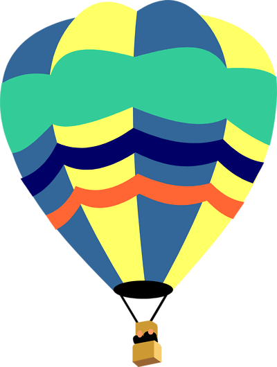 Hot Air Balloon Clip Art Outline | Clipart library - Free Clipart Images