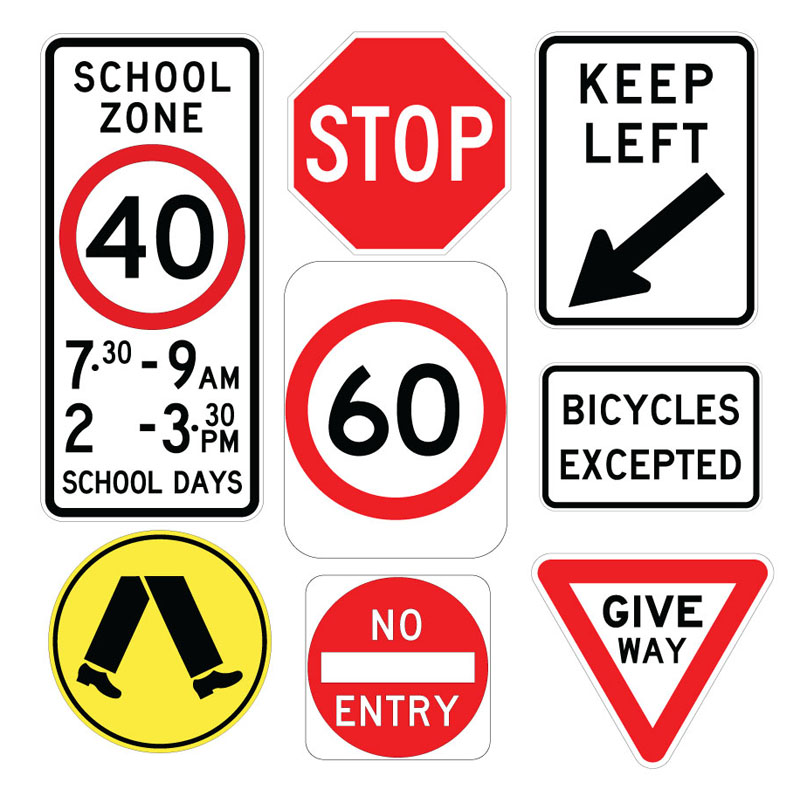 road signs western australia Clip Art Library