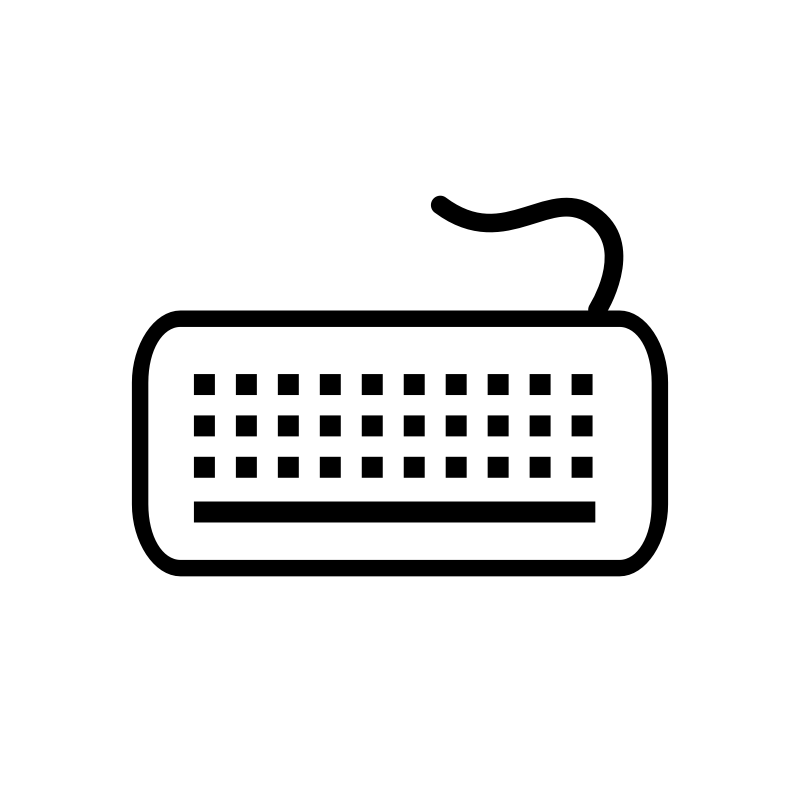 Clipart - Keyboard 1 icon