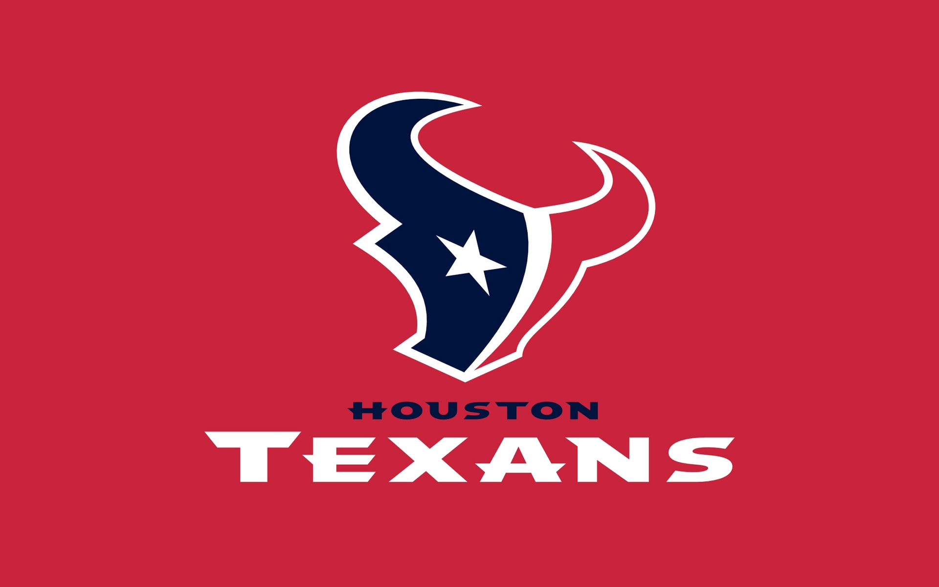 NFL Hoston Texans Red Logo 1920x1200 WIDE NFL / Houston Texans