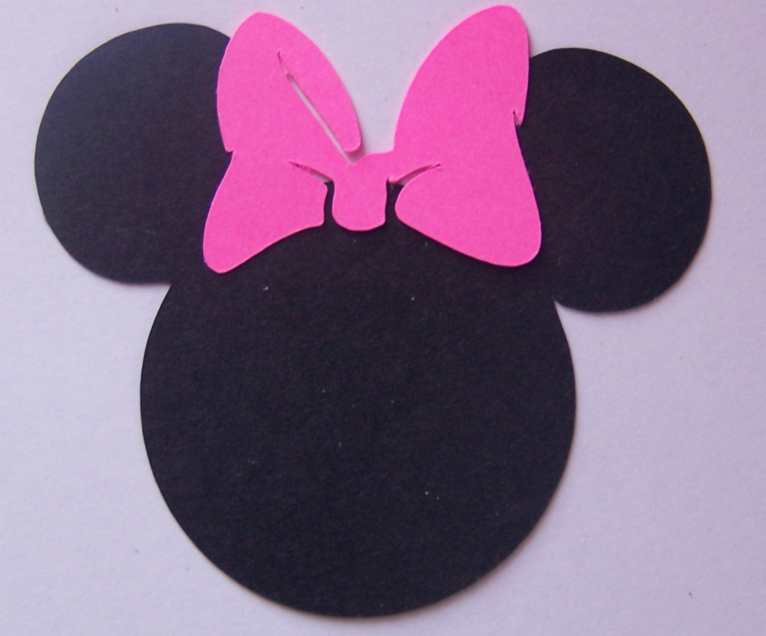 Minnie Mouse Template Head from clipart-library.com