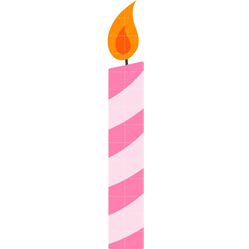 birthday candle clipart - photo #6