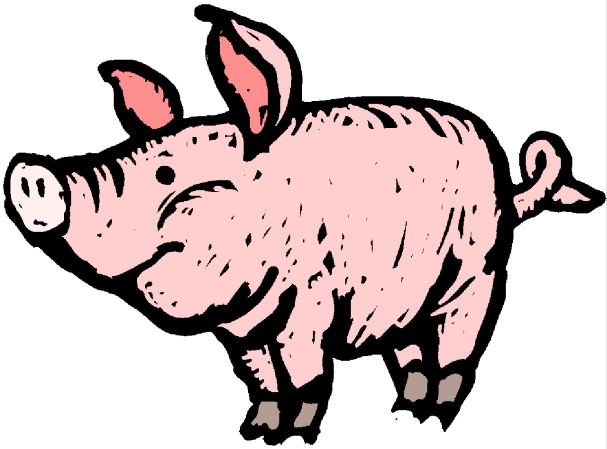 Pictures Of Pink Pigs - Clipart library