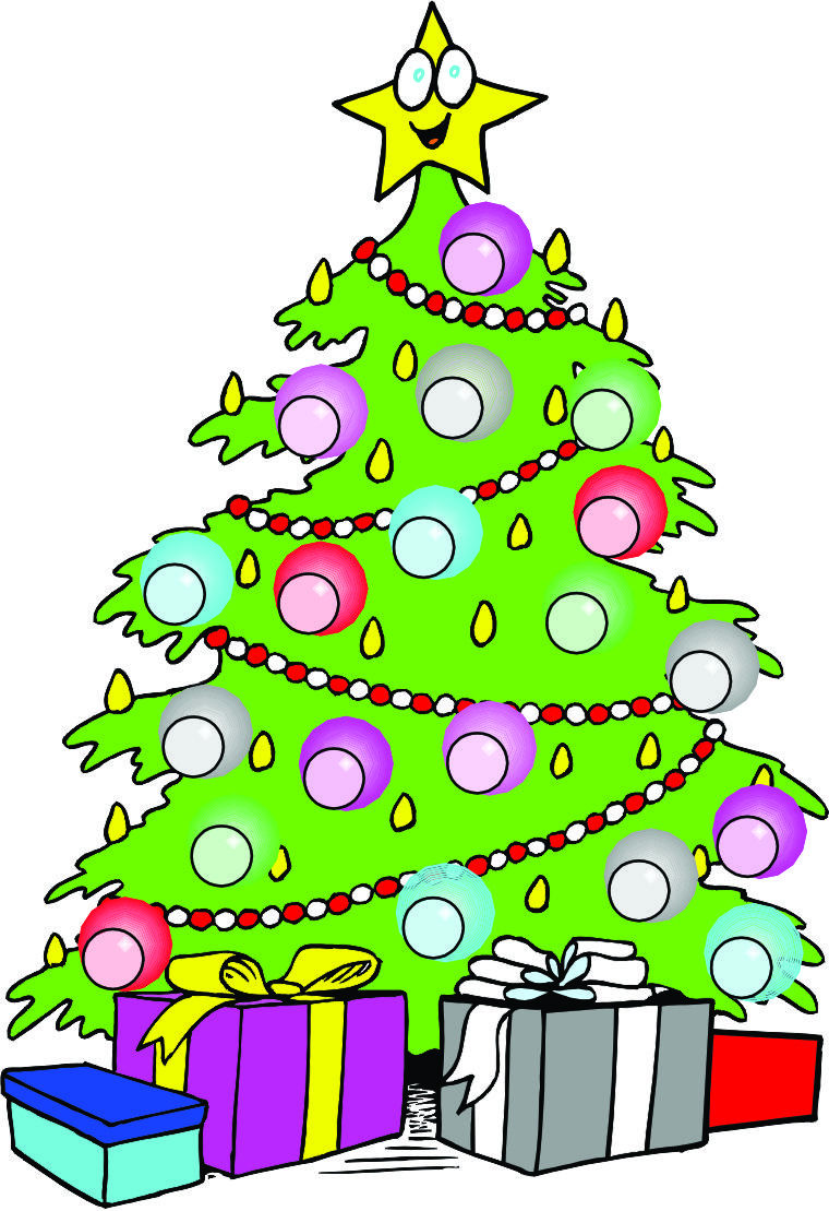 Free Christmas Tree Cartoon Pictures, Download Free Clip Art, Free Clip
