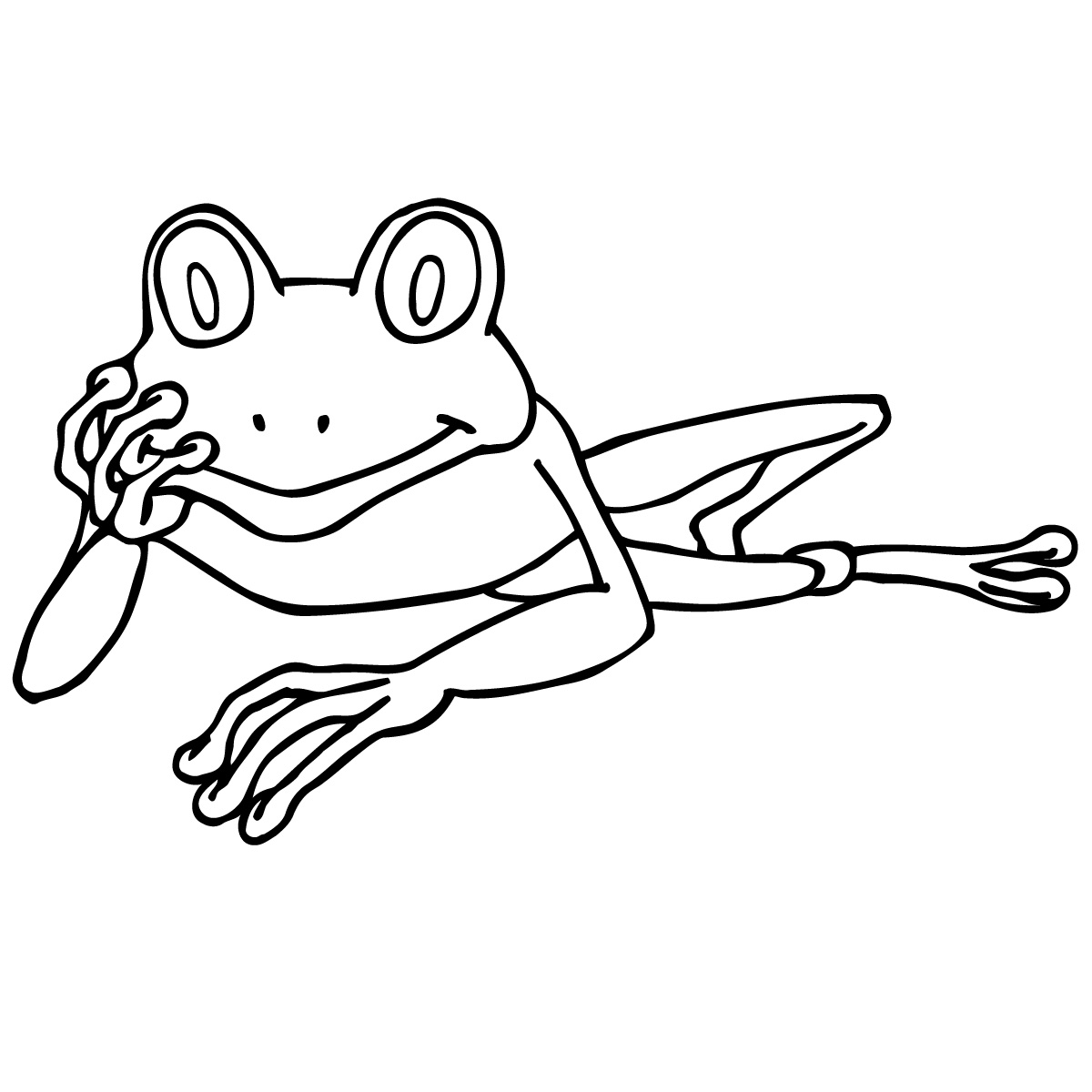 Tree Frog Clip Art Black And White | Clipart library - Free Clipart 