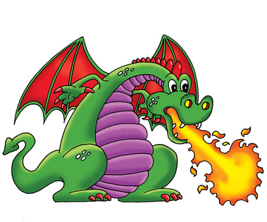 Dragon Breathing Fire Clipart | Clipart library - Free Clipart Images