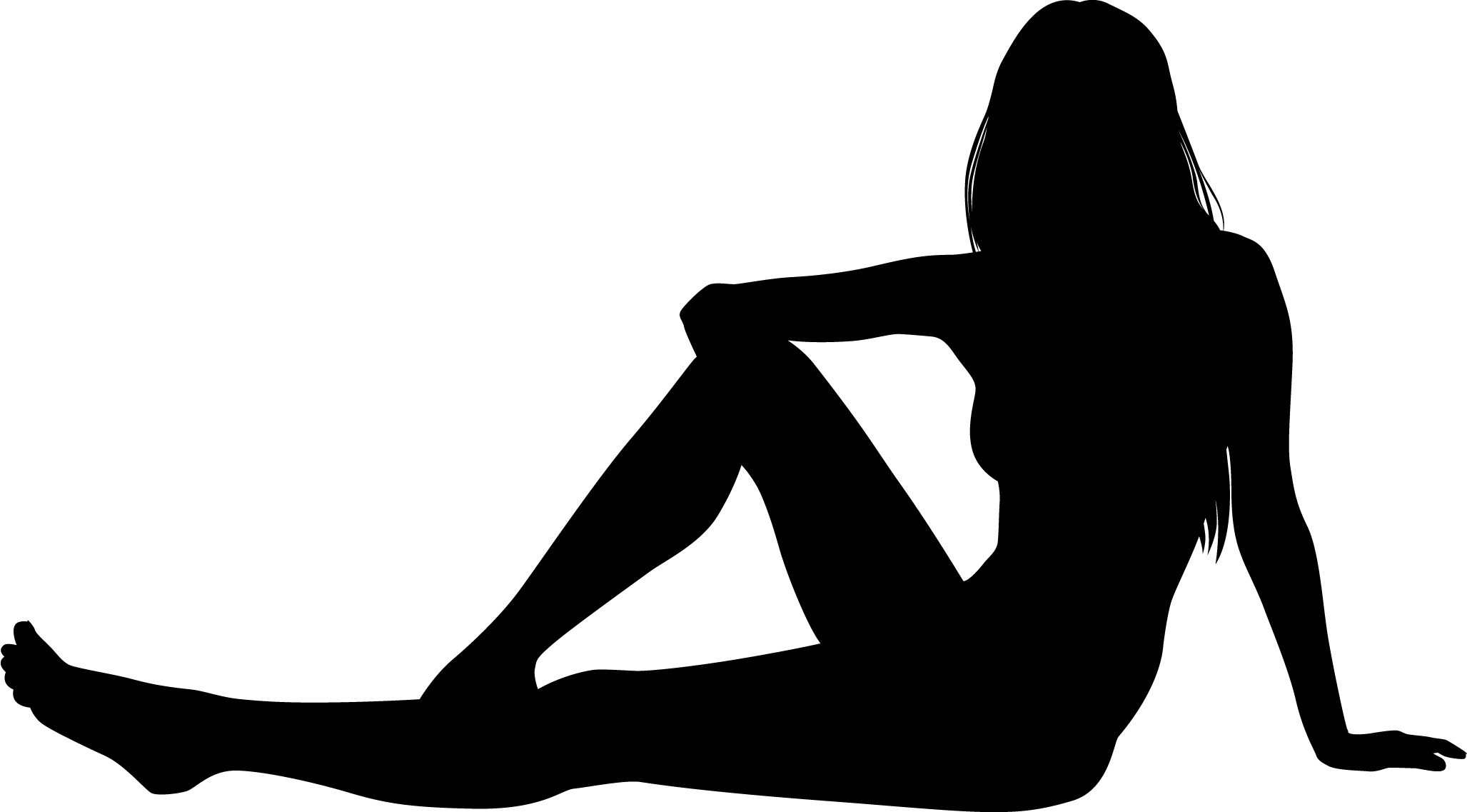 Woman Silhouette Vector Free Download - Clipart library