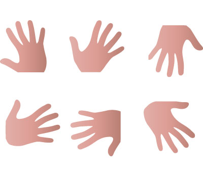 Hands Vector Download for Free