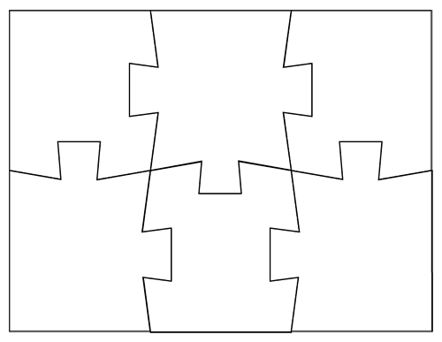 Blank Jigsaw Puzzle Templates | Make Your Own Jigsaw Puzzle for Free