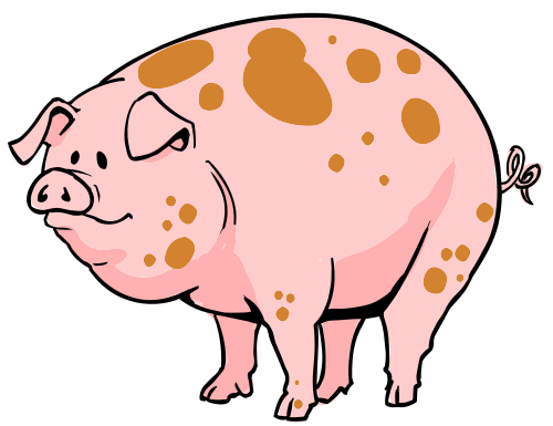 clipart pig in mud - photo #40