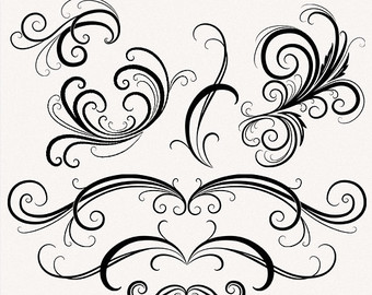 Swirl Design Clip Art Free Download