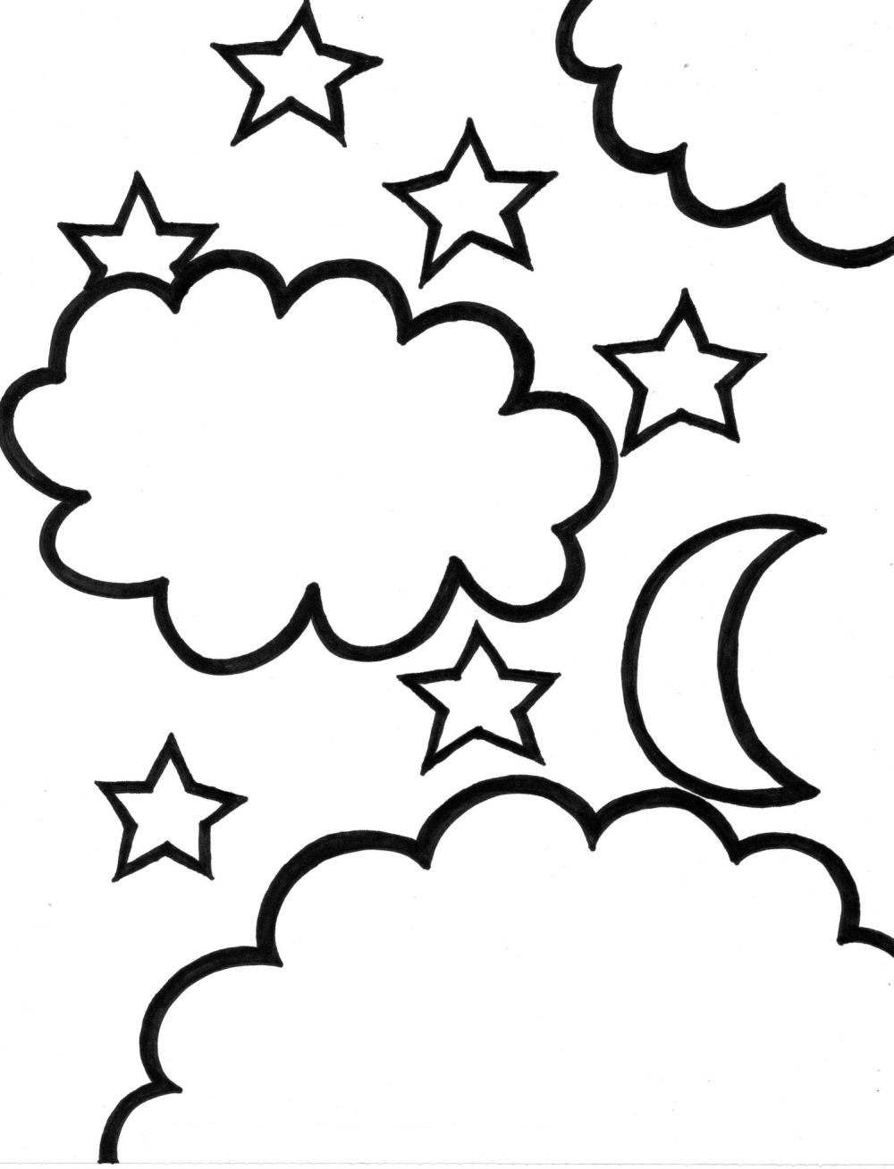 Free Shooting Star Coloring Pages Download Free Shooting Star Coloring