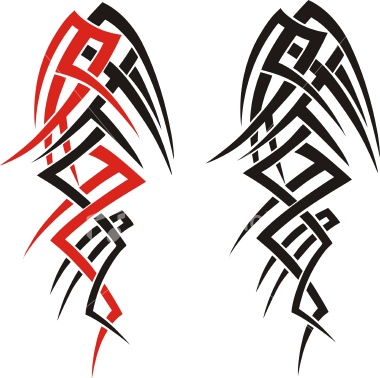 Black Tribal Tattoos Patterns