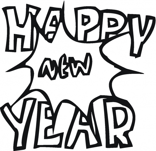 new years day poster coloring page super | thingkid.